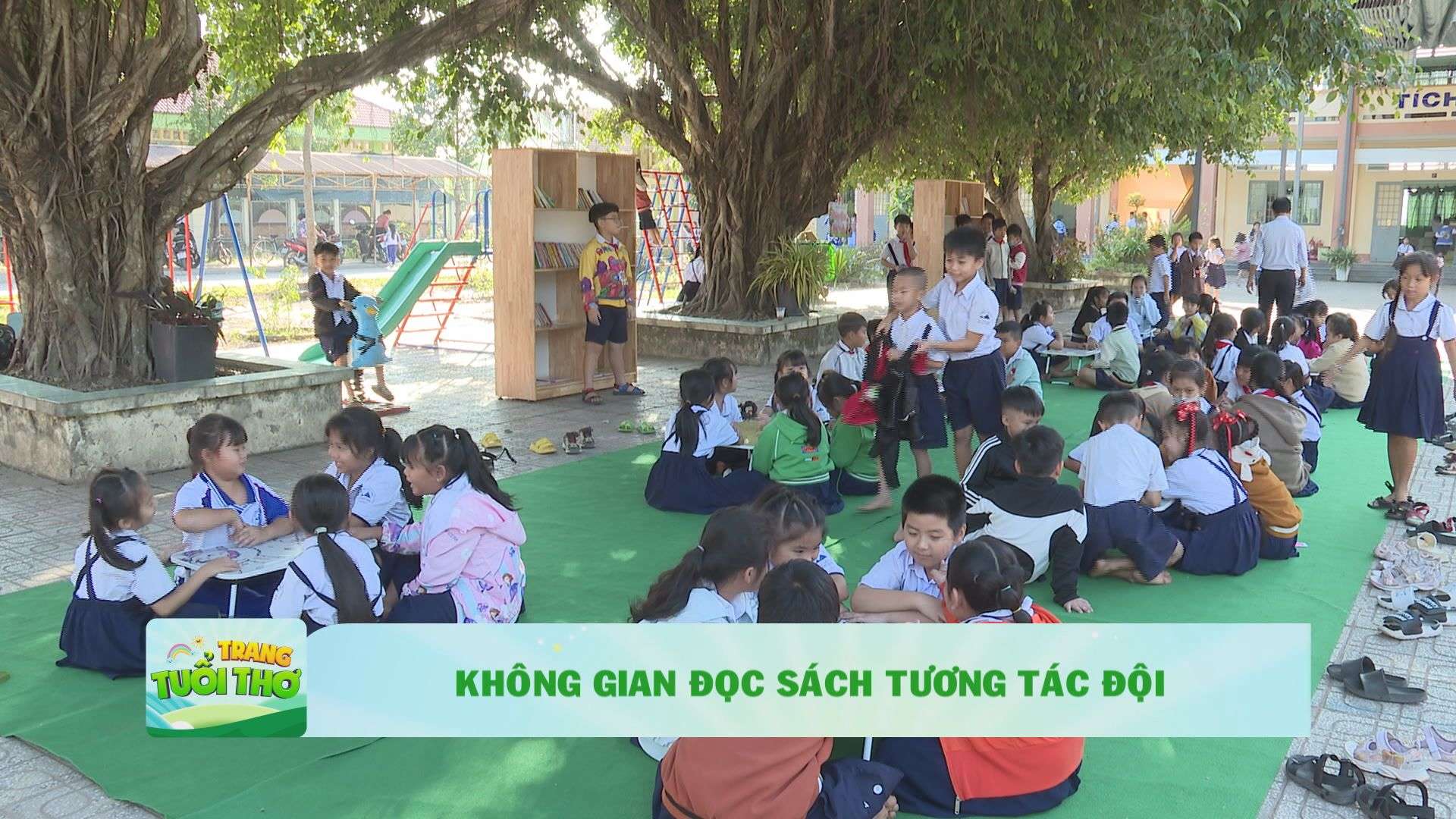 Không gian đọc sách tương tác đội | TRANG TUỔI THƠ