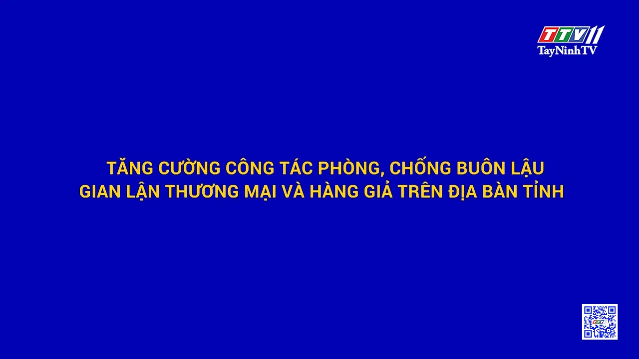 Tăng cường công tác phòng, chống buôn lậu, gian lận thương mại và hàng giả trên địa bàn tỉnh