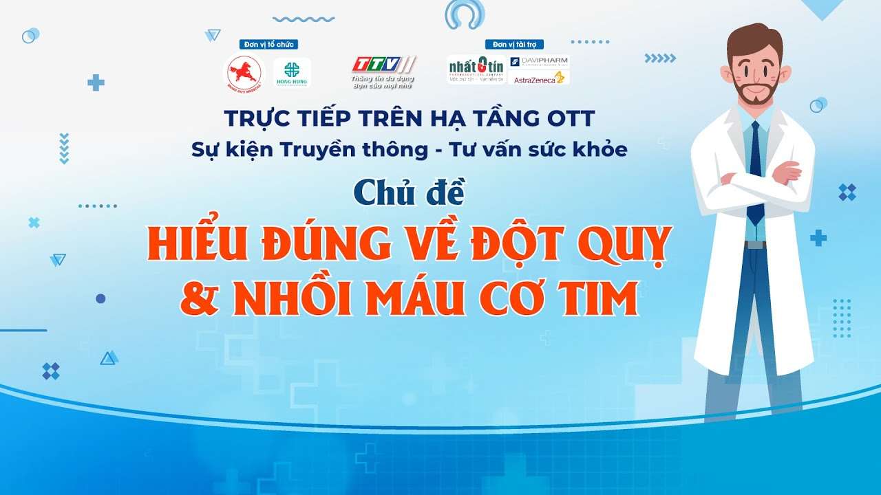 "Hiểu đúng về: Đột quỵ & Nhồi máu cơ tim"